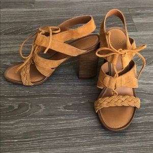 Franco Sarto Saddle brown Heels LIKE NEW